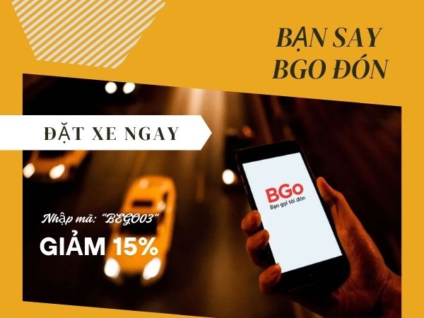 Thỏa sức nâng ly bùng cháy, BGo đưa đón tận nơi