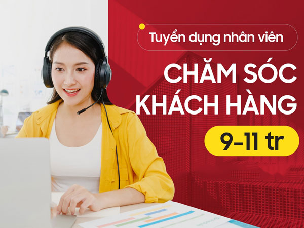 Tuyển dụng nhân viên CSKH